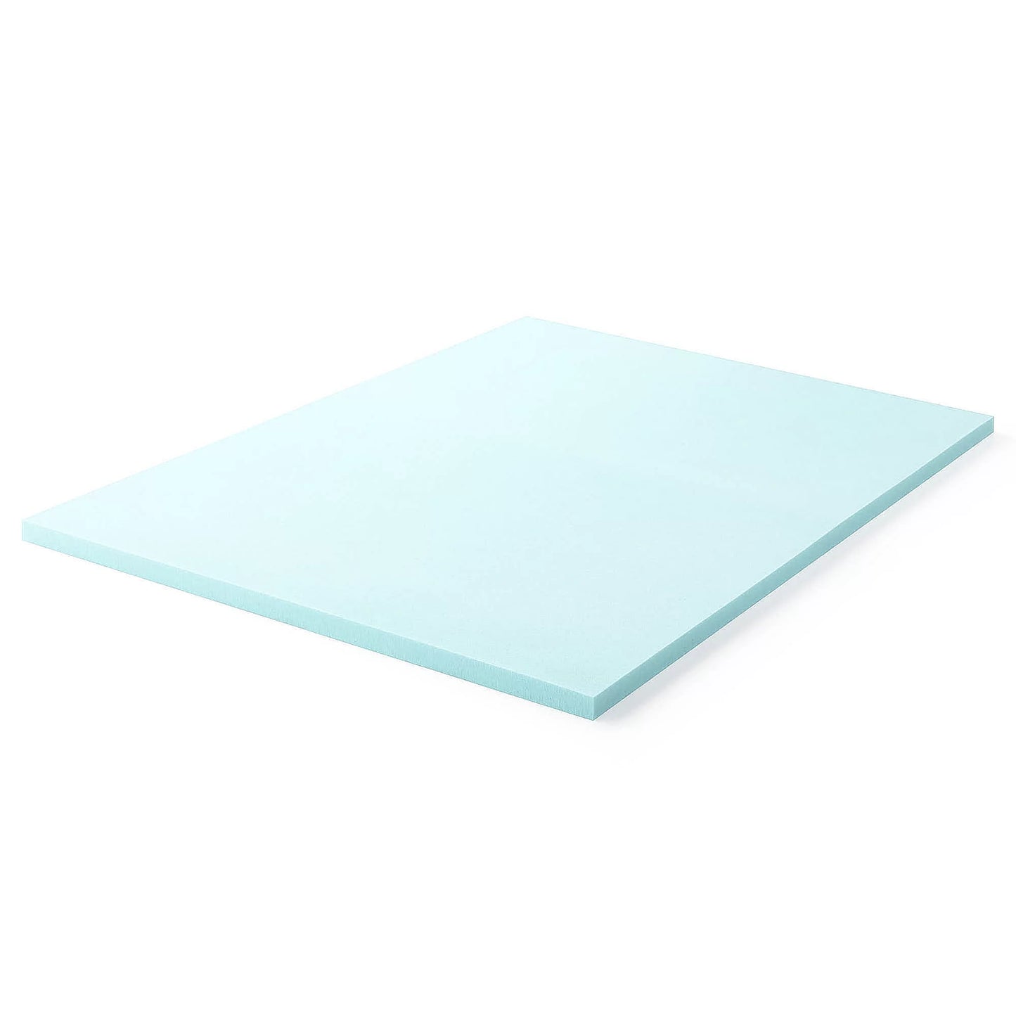 2" Cooling Gel with Aloe Plush Memory Foam Mattress Topper, Twin